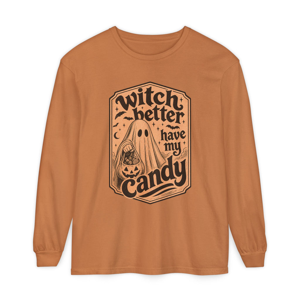 Halloween "Witch Better Have My Candy" Long Sleeve T-Shirt