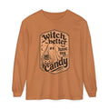 Halloween "Witch Better Have My Candy" Long Sleeve T-Shirt