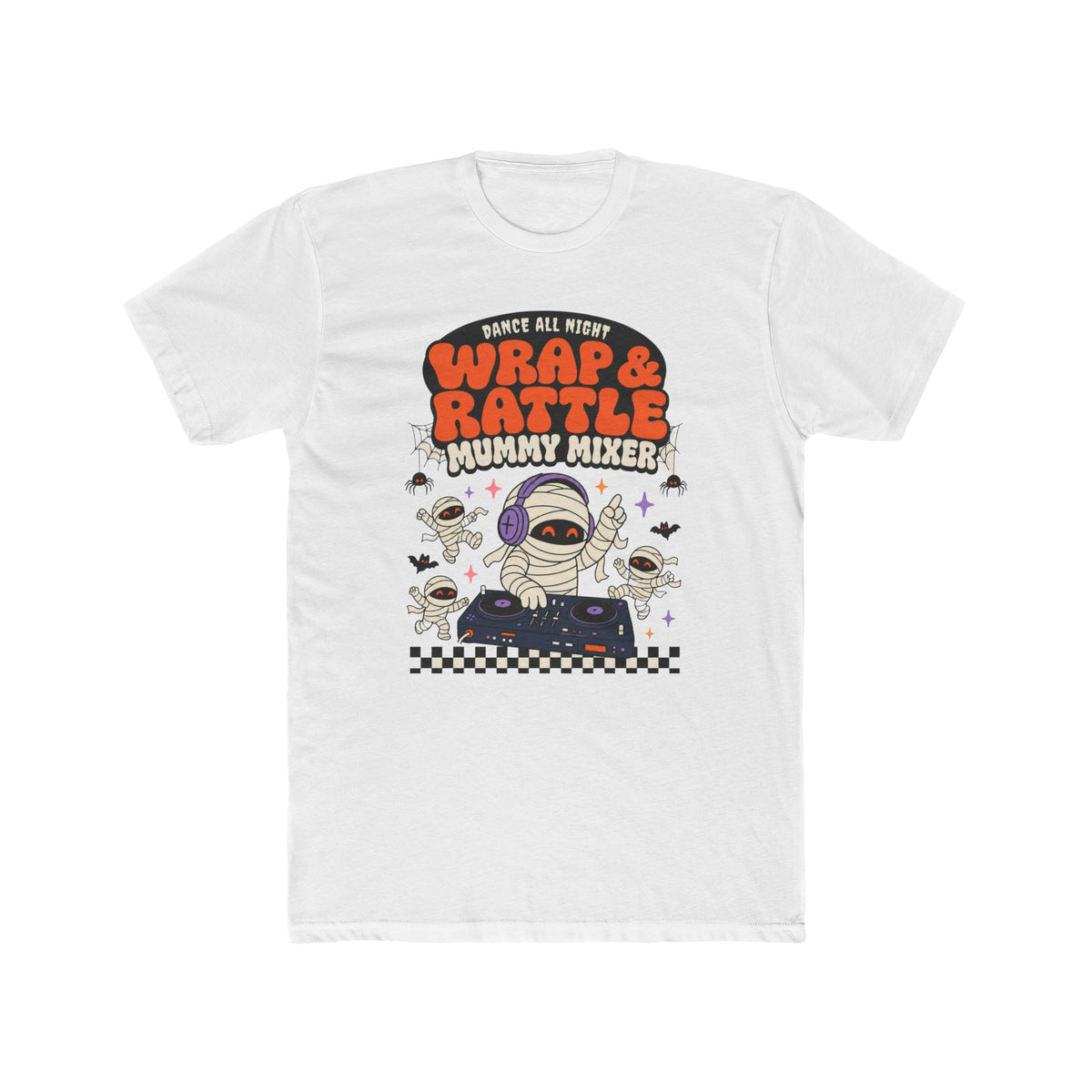Halloween Mummy Cotton Crew Tee