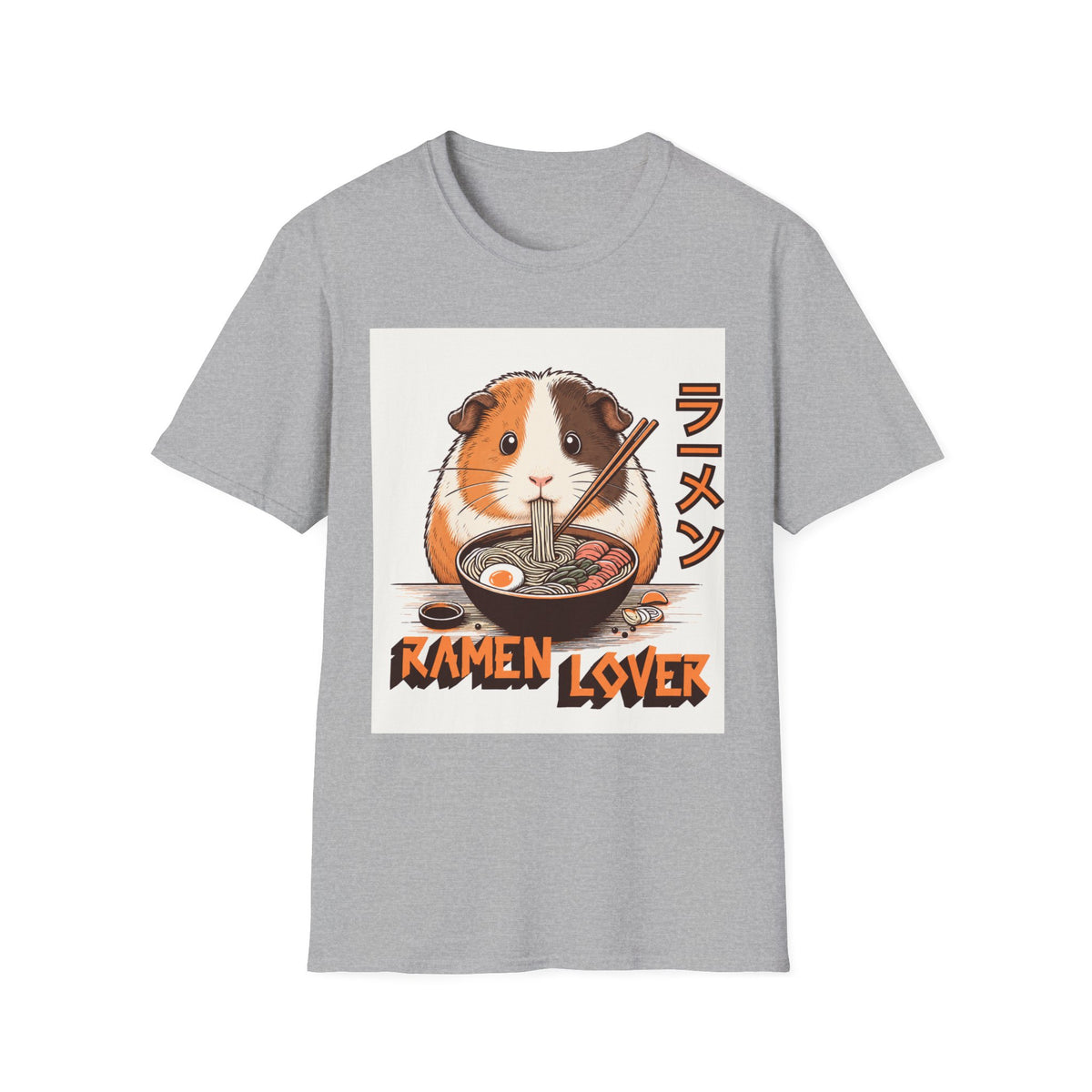 Guinea Pig Slurping Ramen T-Shirt | Ramen Lover Tee