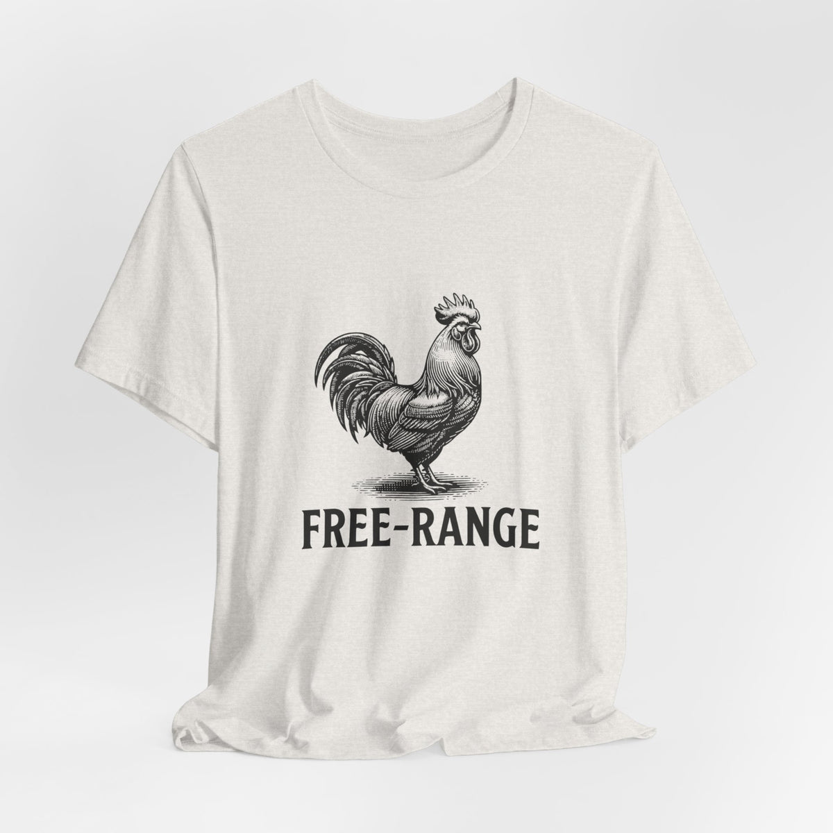 Free-Range Rooster T-Shirt | Farm Animal Tee