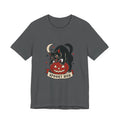 Spooky Mom black cat on jack-o-lantern T-Shirt | Halloween cat tee