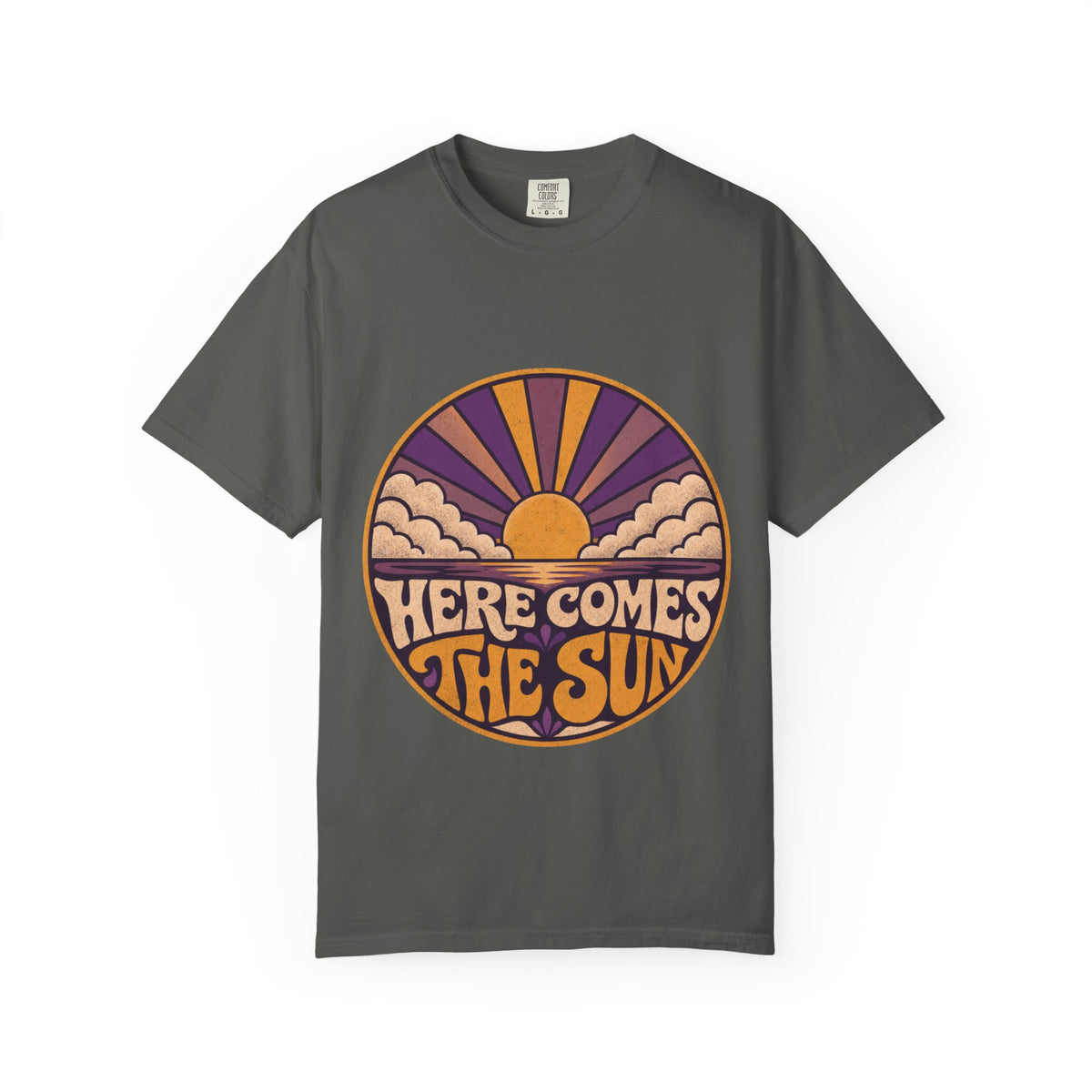 Here Comes The Sun Retro Graphic T-Shirt