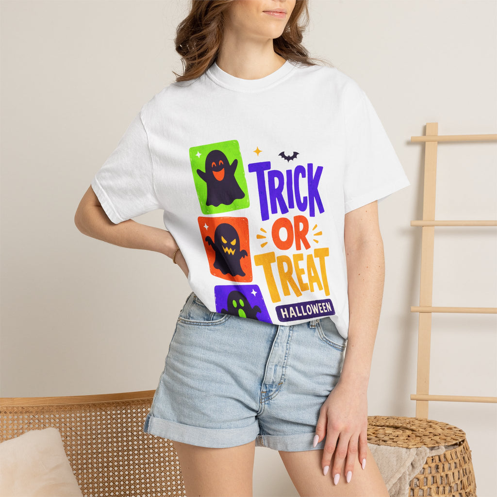 Trick or Treat Halloween T-Shirt — Cute Ghosts Costume Tee