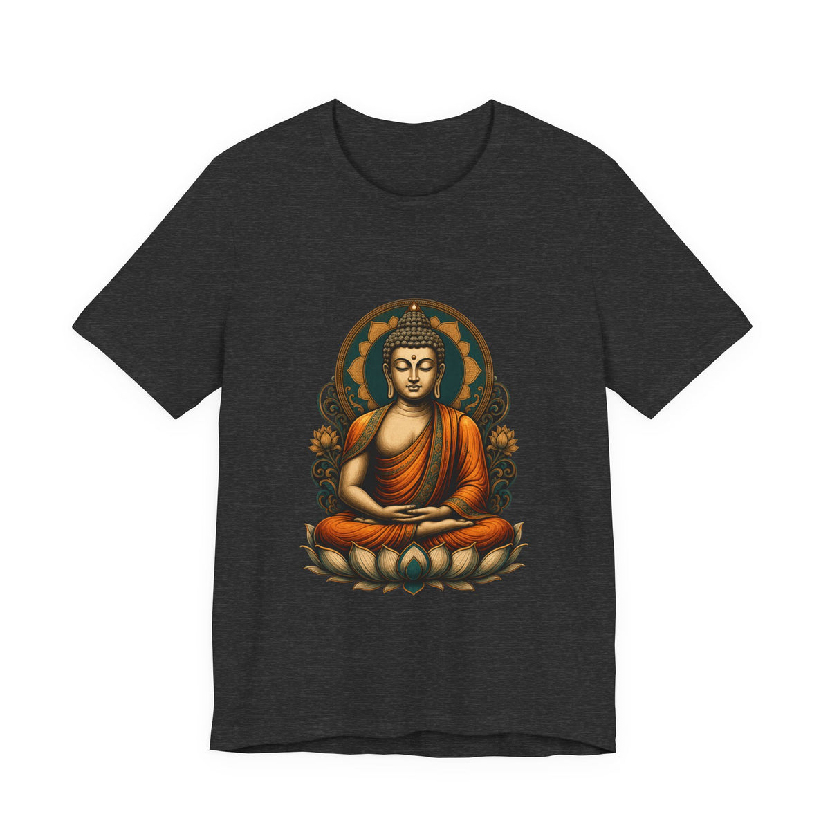 Buddha Meditation T-Shirt – Sacred Lotus Zen Tee