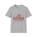 Dead Inside Skeleton Floatie T-Shirt | Funny Sarcastic Summer Tee