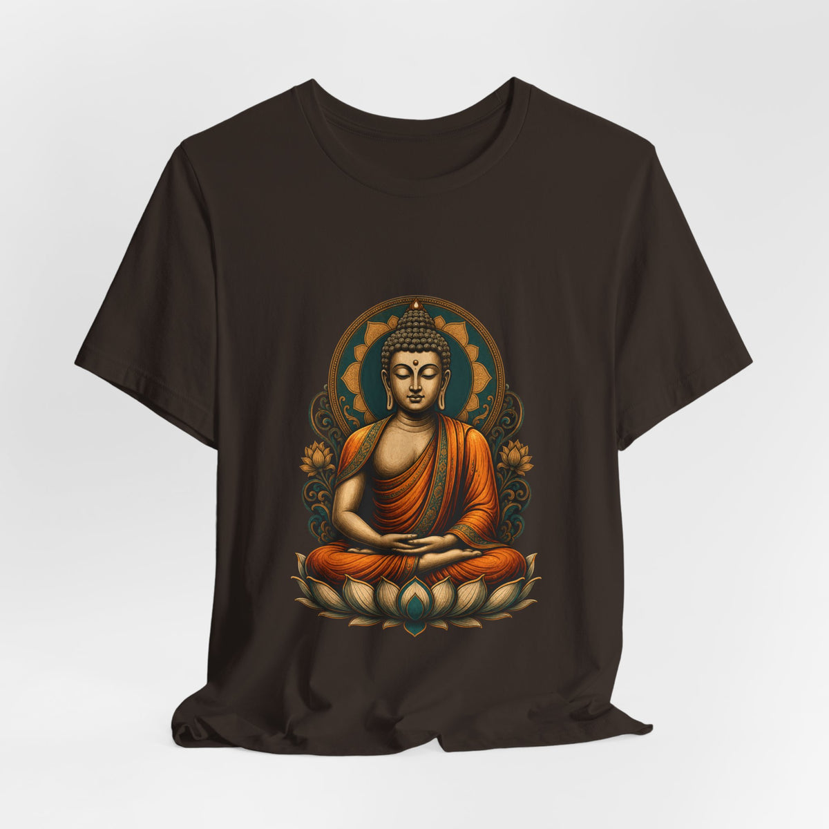 Buddha Meditation T-Shirt – Sacred Lotus Zen Tee