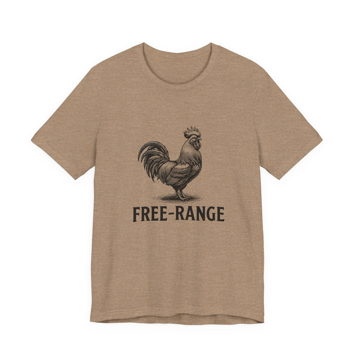 Free-Range Rooster T-Shirt | Farm Animal Tee