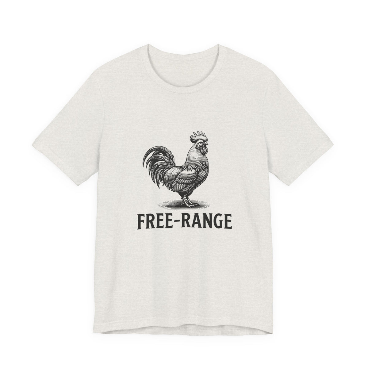 Free-Range Rooster T-Shirt | Farm Animal Tee