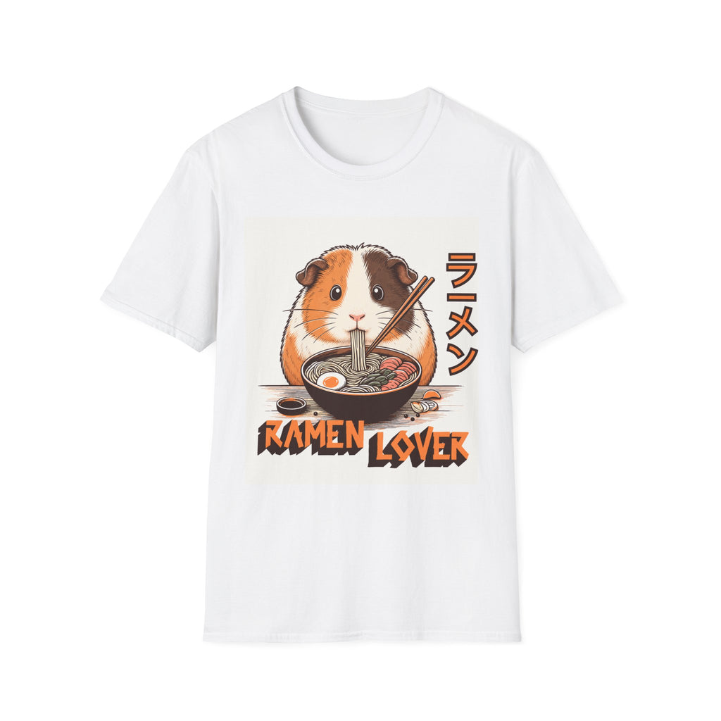 Guinea Pig Slurping Ramen T-Shirt | Ramen Lover Tee