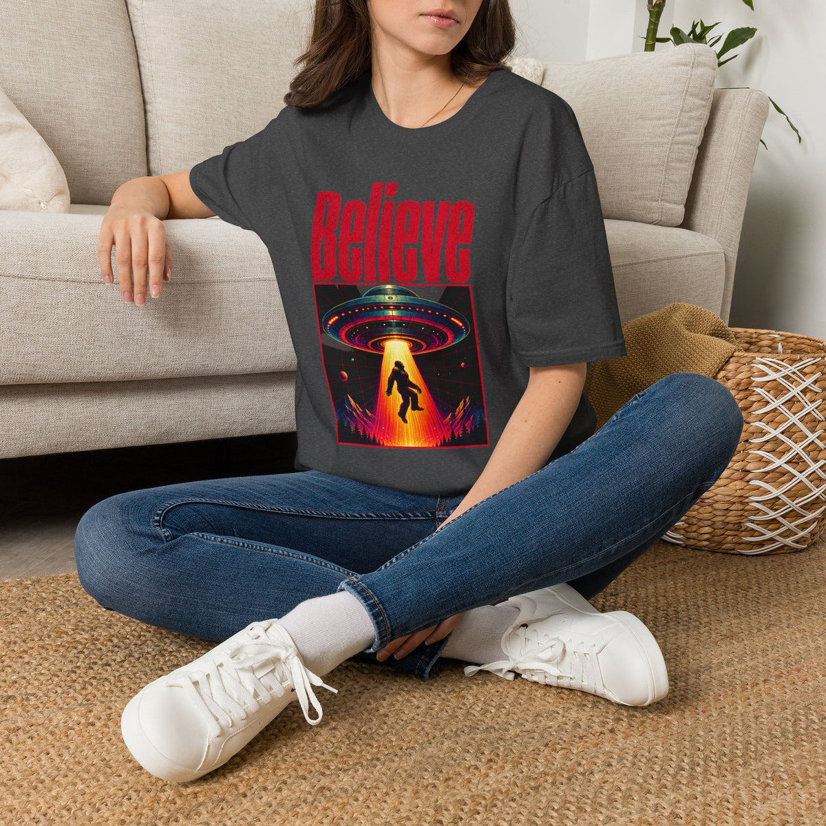 UFO Believe Softstyle T-Shirt
