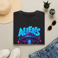 Aliens Are Coming T-Shirt | Retro UFO Sci-Fi Graphic Tee