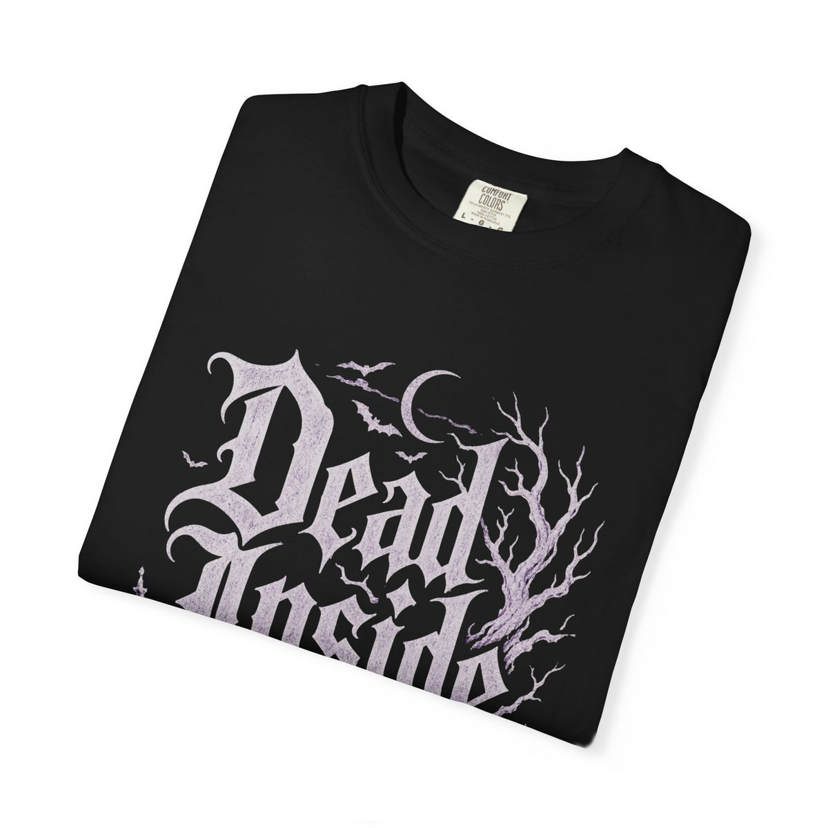 Dead Inside Graveyard T-Shirt — Gothic Cemetery Graphic Tee