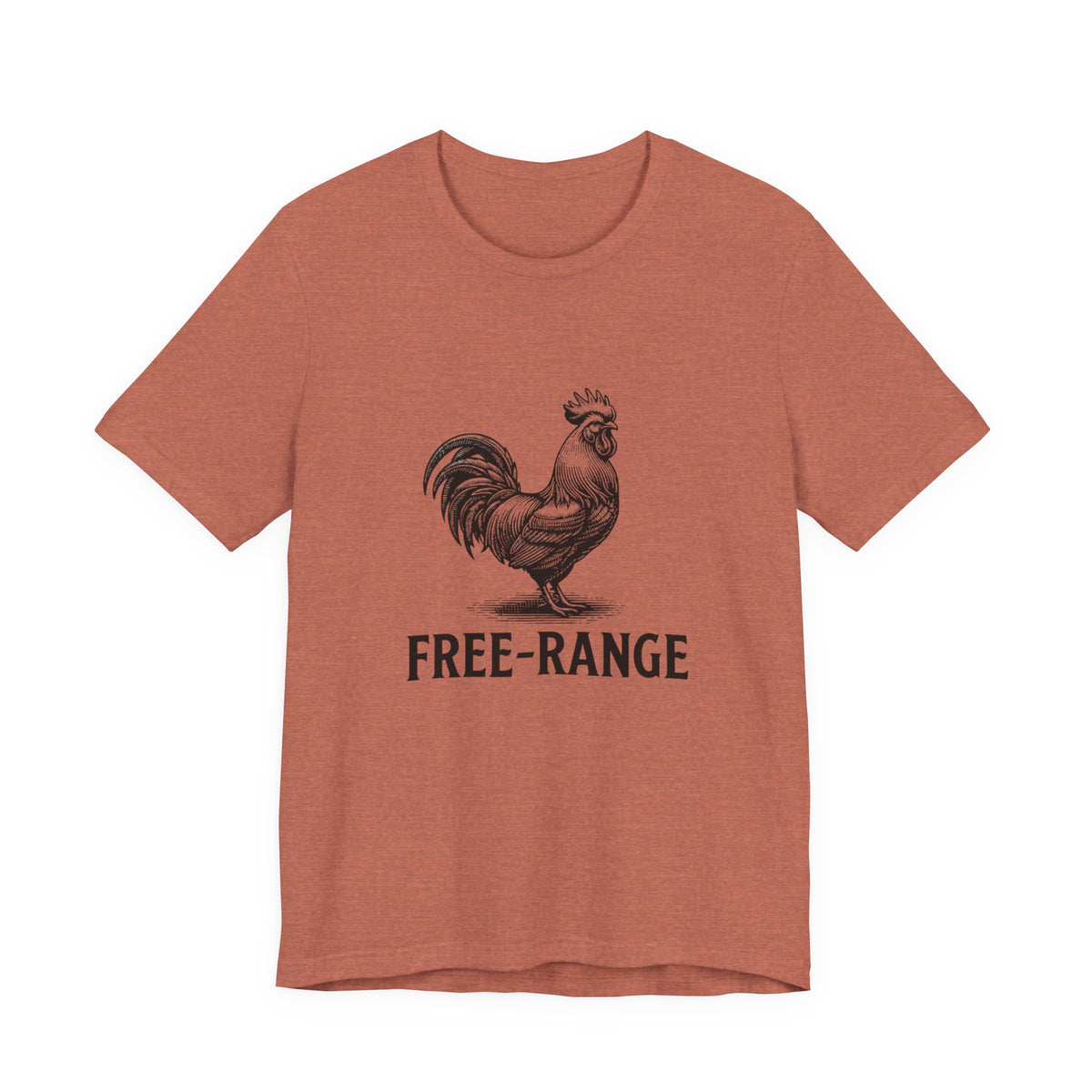 Free-Range Rooster T-Shirt | Farm Animal Tee