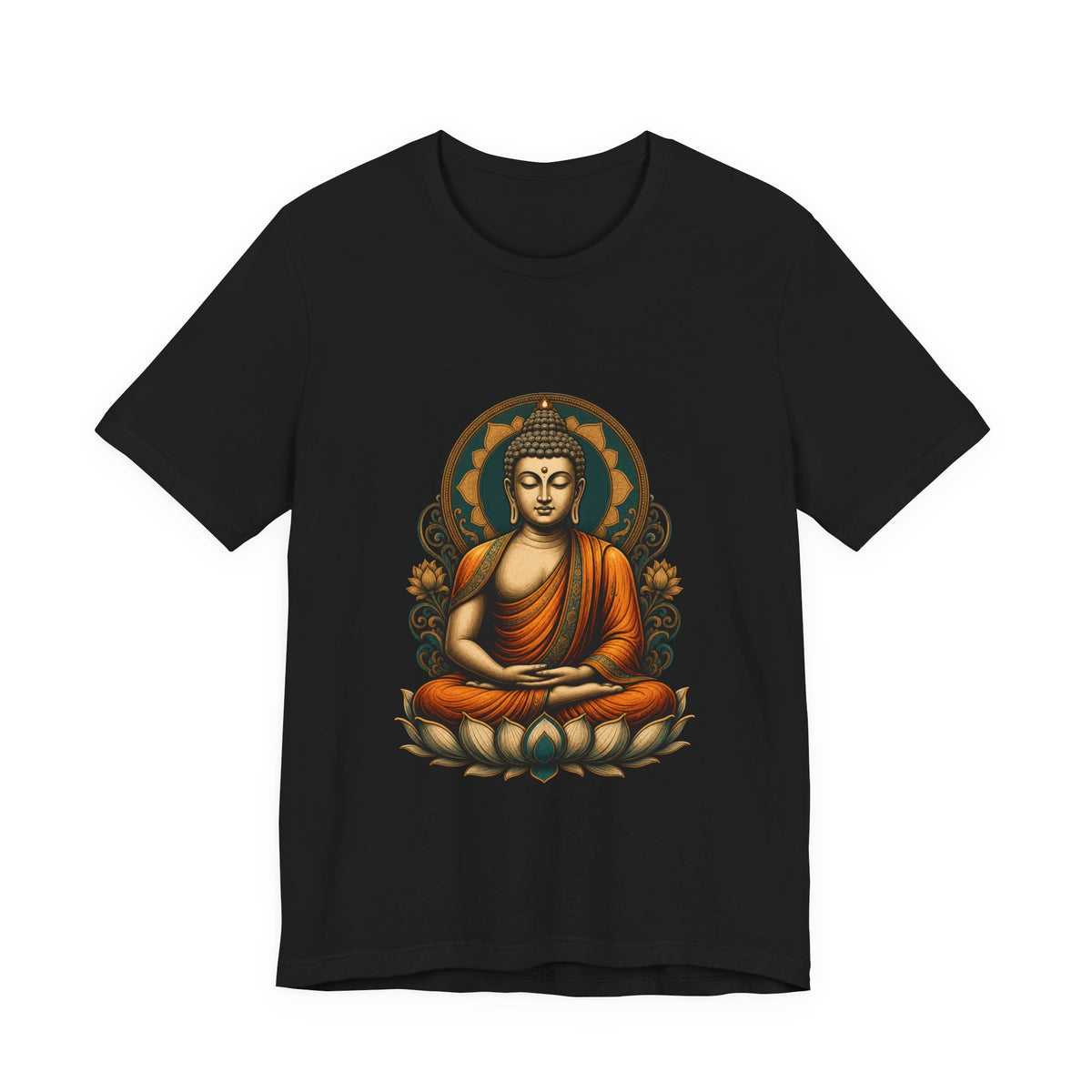 Buddha Meditation T-Shirt – Sacred Lotus Zen Tee