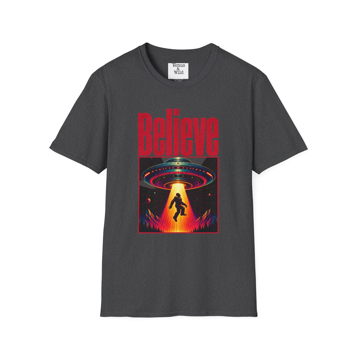UFO Believe Softstyle T-Shirt