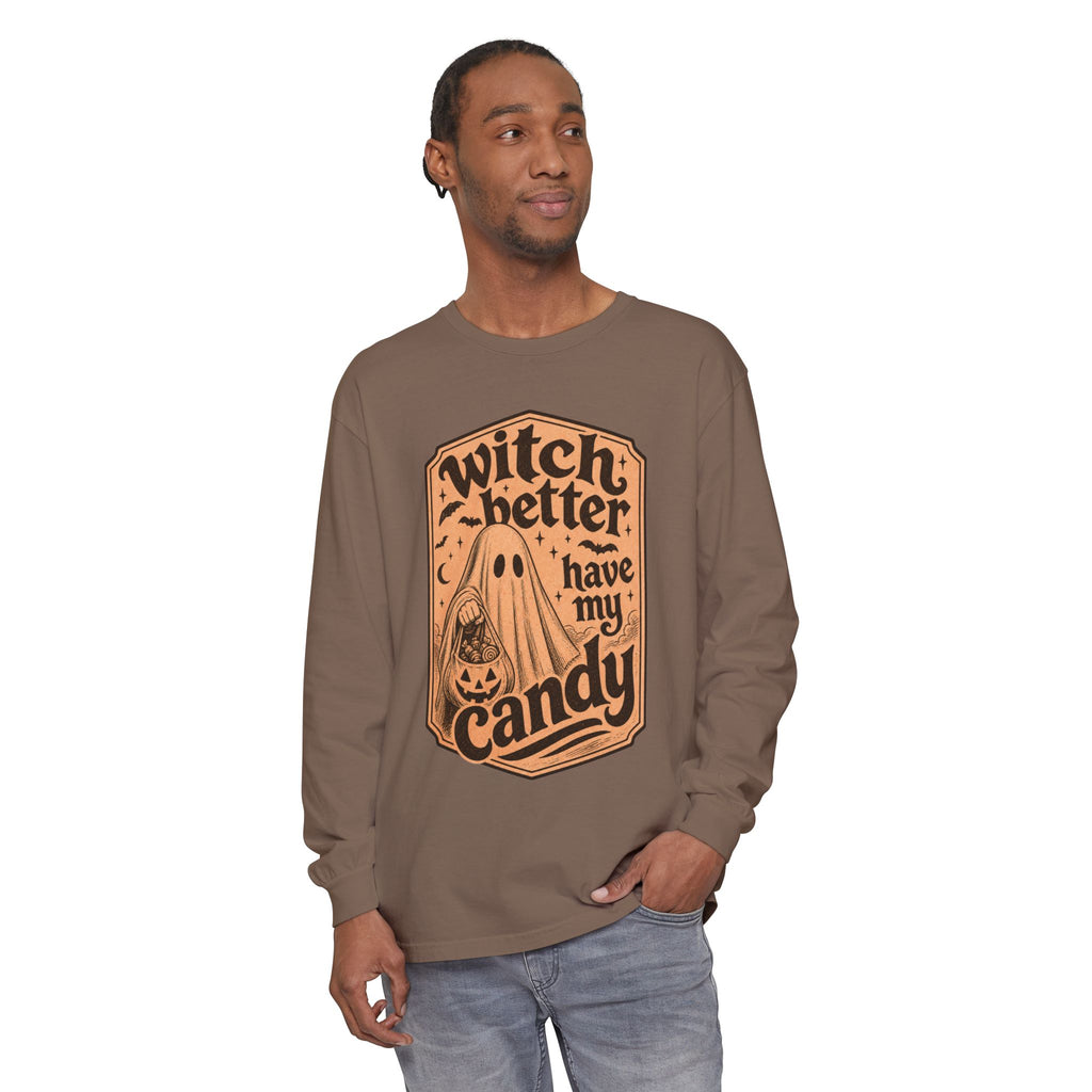 Halloween "Witch Better Have My Candy" Long Sleeve T-Shirt