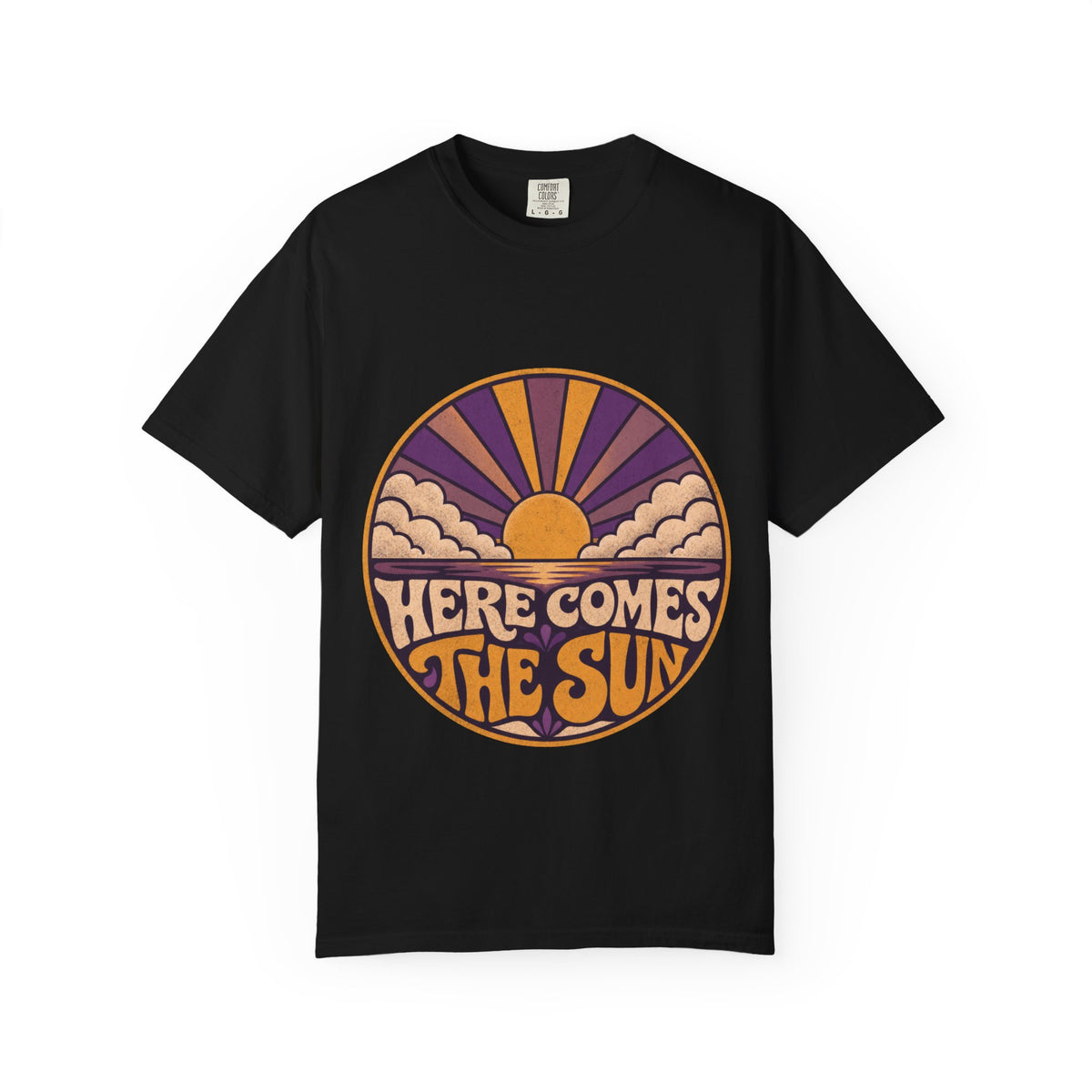 Here Comes The Sun Retro Graphic T-Shirt