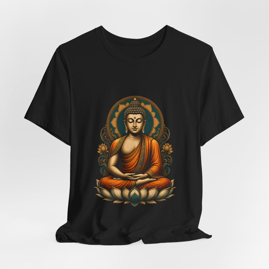 Buddha Meditation T-Shirt – Sacred Lotus Zen Tee